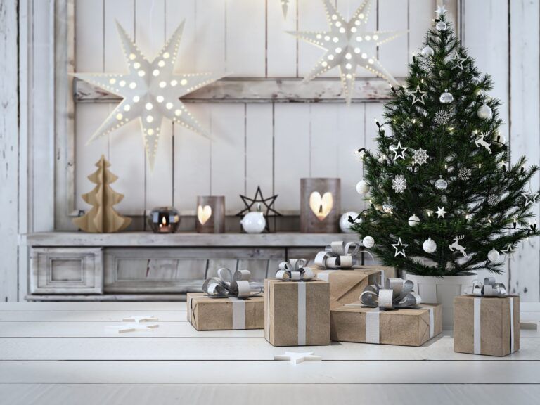 decoración navidad nórdica