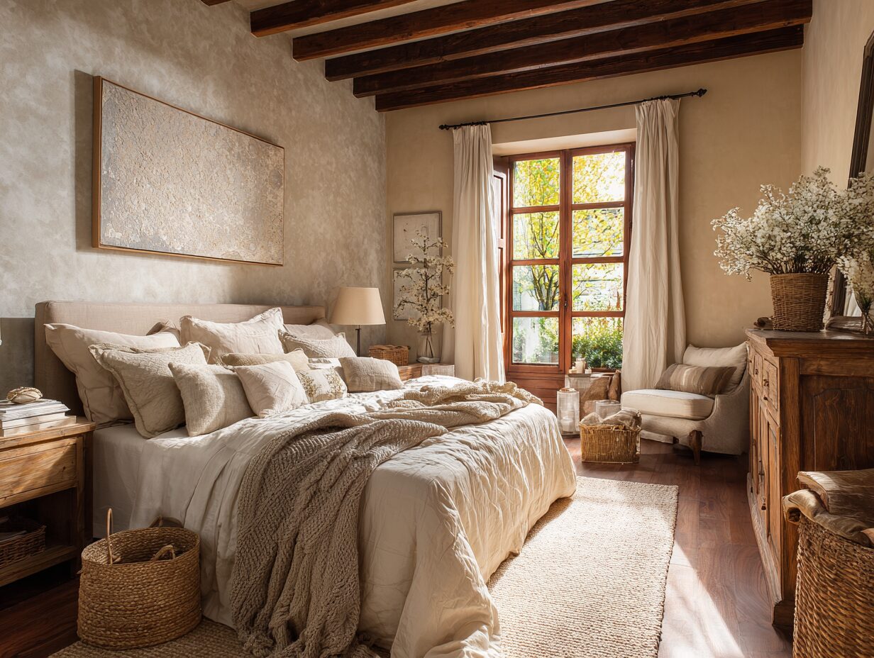 Amueblamiento y decoración en dormitorio Yola Rodriguez Interiorismo